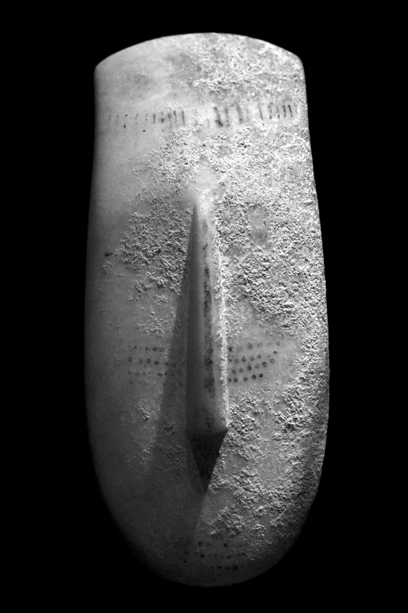 Cycladic Female Face